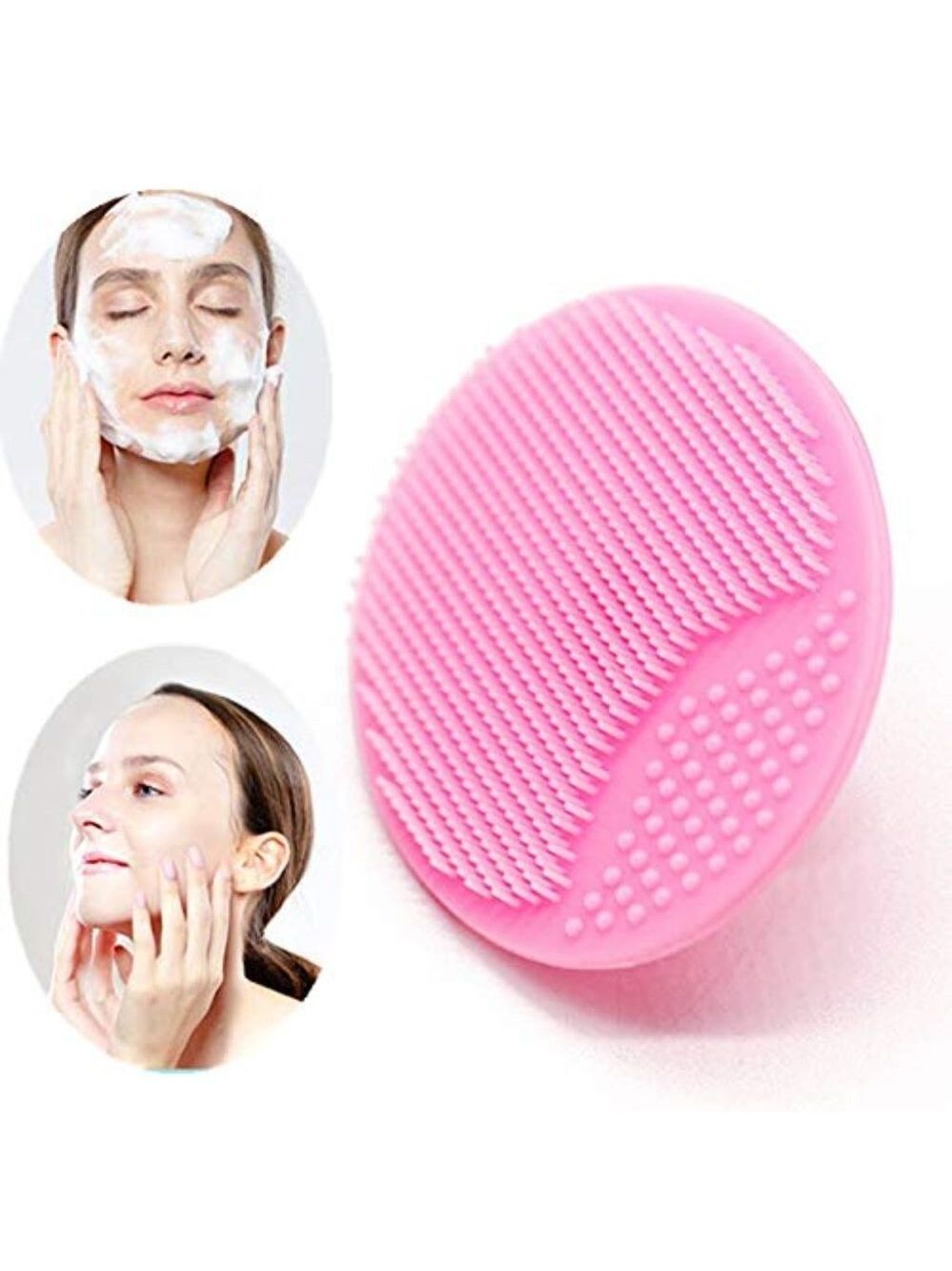 2 PCS Silicone Face Mask Brush and 2 PCS Face‎ Scrubber, Facial Applicator - Picture 5 of 16